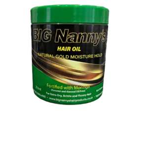 Natural Gold Moisture Hold - Fortified with Moringa ( Coconut Oil/Almond Oil Free)